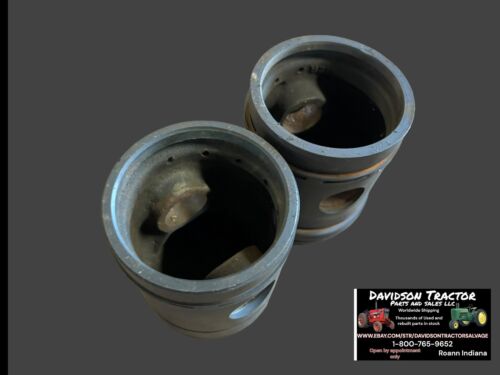 Used John Deere H Tractor Piston Pair STD H212R Antique Tractor