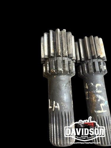 International 464 Bull Pinion Shaft Antique Pair Tractor