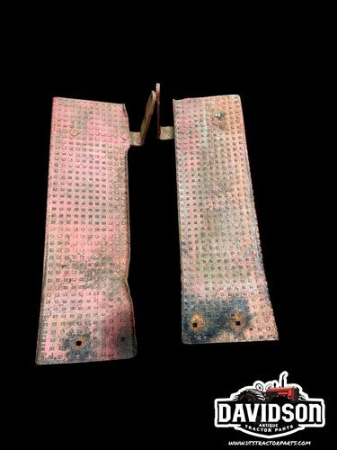 Set Of Ford 8n Tractor Foot Boards With Brackets