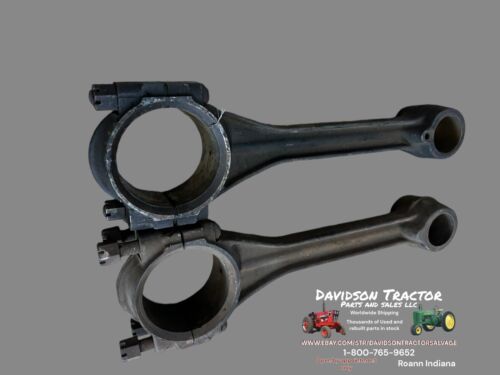 John Deere Unstyled G Tractor JD engine Connecting rods rod w/ caps F5R