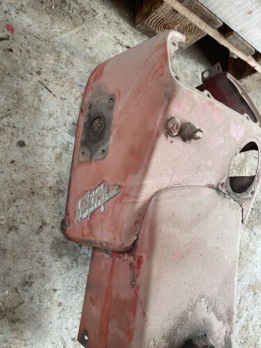 Farmall 300 RC Tractor IH dash cowling valve cover tachometer cover & light post