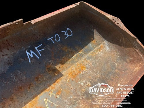 Massey Ferguson TO-20 TO-30 Hood Engine Cover Antique Tractor