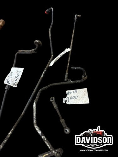 Kubota M9000 Tractor Steel Line And Linkage Lot