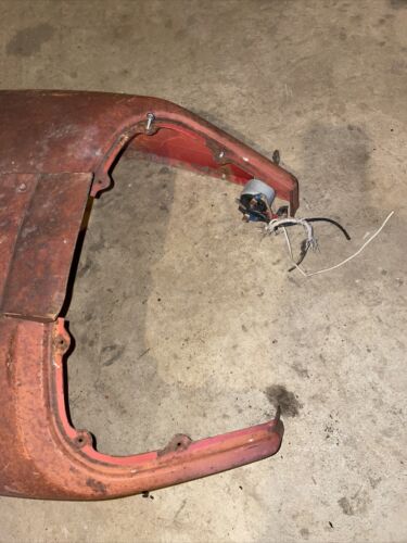 IH FARMALL 424 444 2444 TRACTOR CENTER FUEL TANK HOOD - NICE
