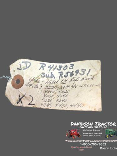 R56931 R41303YOKE fits JOHN DEERE