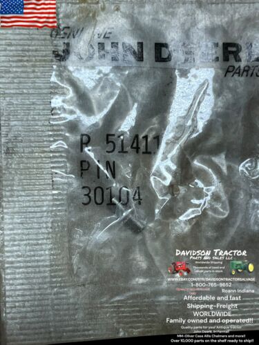 JOHN DEERE 1020 1520 2030 3030 3155 4020 8430 SELECTIVE CONTROL VALVE PIN R51411