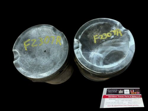 John Deere 70 Gas Oversized .045 Pistons PAIR  F2307R Antique Tractor