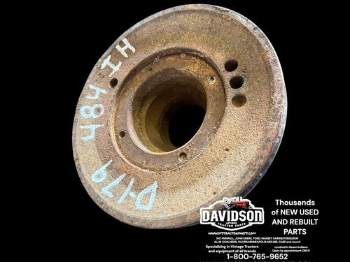 International 484 D-179 Pulley-front Crankshaft 1808484C1 Antique Tractor
