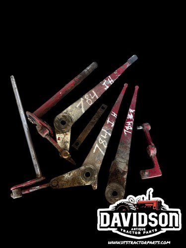 International 784 Hydraulic Handle Linkage Set Antique Tractor