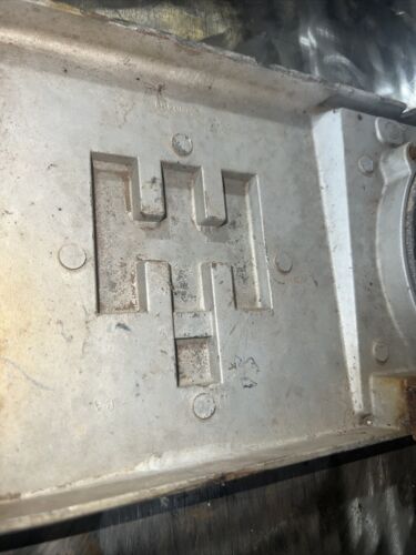 International 444 tractor Factory IH IHC front nose cone grill top bonnet holder