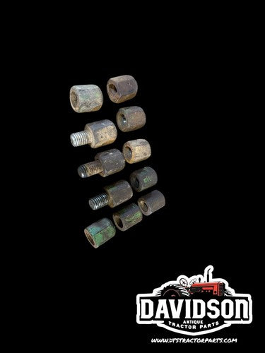 (11) Acorn Nuts For John Deere Two Cylinder Tractors