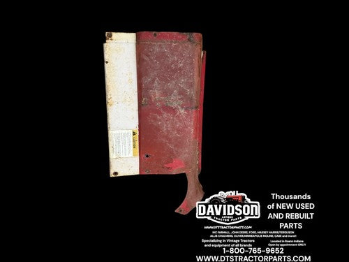 International 1066 Tractor Original IH IHC left rear dash hood section panel