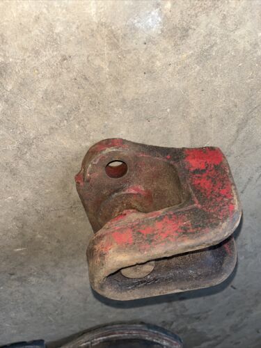 Farmall H Early SH tractor Original IH draw bar support bracket anchor mount
