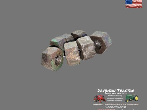 1945 John Deere B Block Nuts Mounting Hardware Antique Tractor