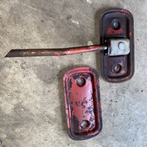 Farmall MD M Diesel Tractor IH IHC engine motor side cover panel PAIR