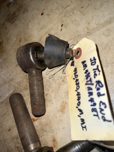 2 FRONT DRAG LINK TIE ROD ENDS FOR PART 8N3270 AM497T AM499T