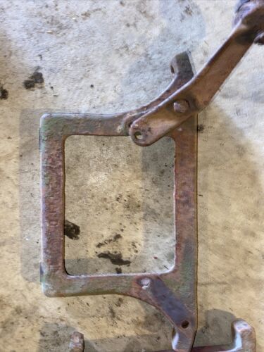 McCormick Farmall IH F20 Antique Tractor Original Gas Tank Mounting Bracket Pair