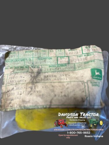 Genuine John Deere New Old Stock H33031 Bushing