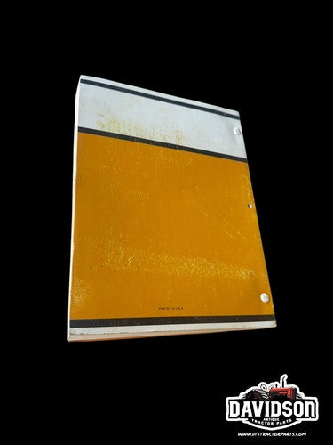 CASE 580 Super E Construction King Loader Backhoe Parts Catalog 8-1831 - Used