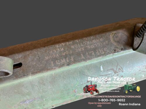 Vintage deere pto shield guard cover tractor implement NOS