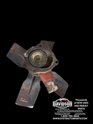 Ford 8N 9N tractor engine motor water pump assembly w/fan