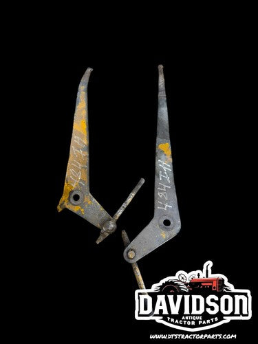 International Harvester 484 Hydraulic Handles Pair Antique Tractor