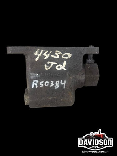 JOHN DEERE R50384 OIL COOLER BY PASS HOUSING 404 466 6404 6466