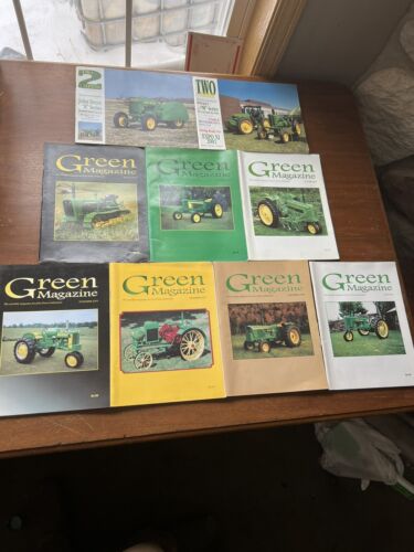 John Deere 2 Cylinder And Green Magazine Lot 9 Books For One Money! 1999-2003