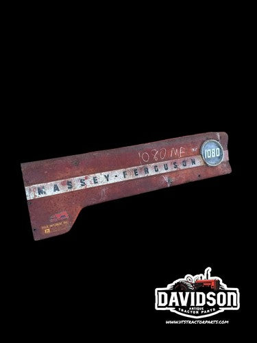 1080 Massey Ferguson Hood Engine Side Panel Antique Tractor Right Hand Hood