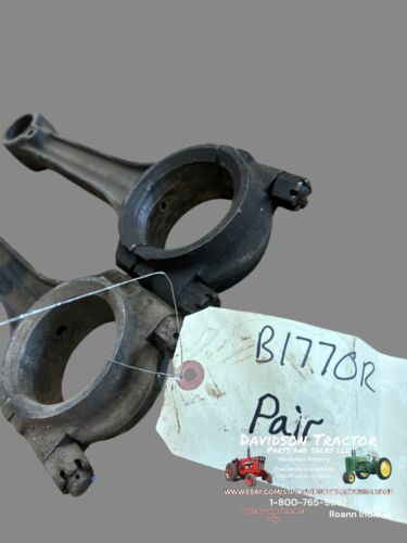 USED JOHN DEERE B TRACTOR ENGINE PISTION CONNECTING ROD PAIR B1770R