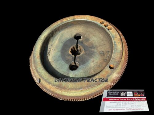 Genuine Used John Deere Late B 50 Tractor Flywheel B2461R AB3844R