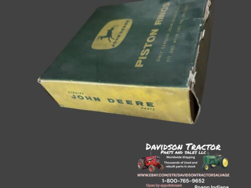NOS GENUINE JOHN DEERE PISTON RINGS STD AT14706T DOZER CRAWLER