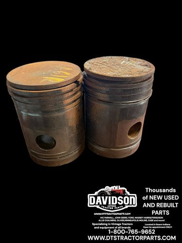 John Deere Unstyled A A61R STD Piston Pair Antique Tractor