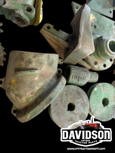 Large John Deere Implement Parts Lot New Old Stock Sprockets Spindles Pulleys