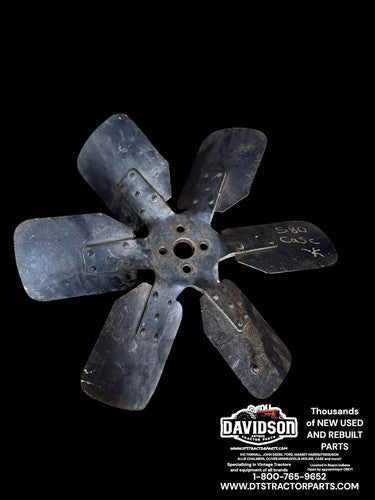 Case 580K Backhoe Engine Fan Assembly