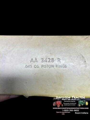 John Deere AA3428R Piston Ring Kit-.045 Model A with s/n 583999 and below