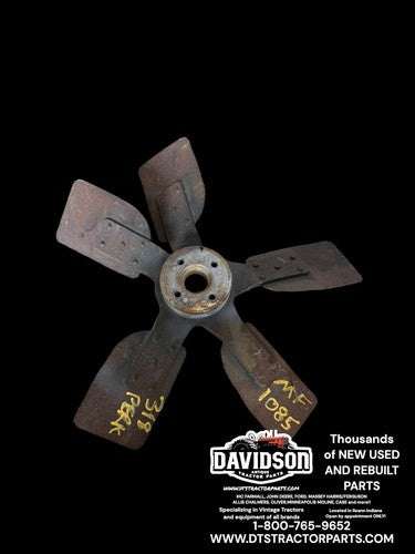 Massey Ferguson 1085 Engine Fan Assembly 318 Perkins Antique Tractor