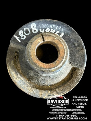 International 484 D-179 Pulley-front Crankshaft 1808484C1 Antique Tractor