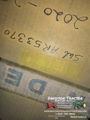 Genuine John Deere AT23199 New Old Stock Gasket Set JD440 JD450 2020 2510
