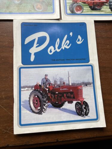 Polks Antique Tractor Magazine x3 1999 2000 2001