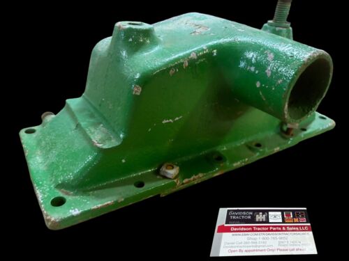 USED JOHN DEERE H TRACTOR RADIATOR BOTTOM TANK H167R