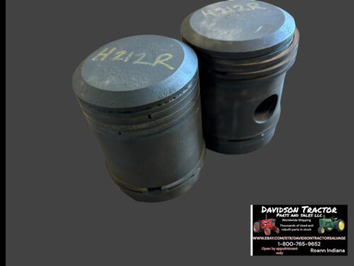 Used John Deere H Tractor Piston Pair STD H212R Antique Tractor