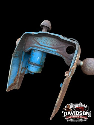 Ford 4000 Diesel Front Nose Cone Hood W/air Cleaner & Headlights Antique Tractor