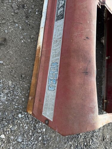 International Harvester 354 Tractor Hood Engine Cover Antique Tractor