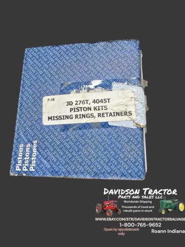 New John Deere 276T 4045T Piston Assembly STD