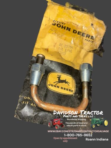Genuine John Deere Oil Line AT21056 JD440 JD540 New Old Stock
