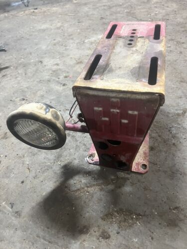 Farmall 460 560 Tractor Original IH tool box seat frame base mount W/ tray Light