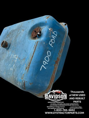 Ford 7900 Diesel Fuel Tank Antique Tractor