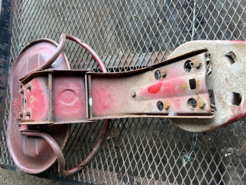 Original IH Farmall 560 Flip Seat Assembly W/Pan Antique Tractor