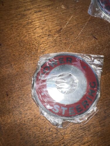 Power Steering Wheel Hub Badge Fits John Deere 50 60 70 520 620 720 820 NOS
